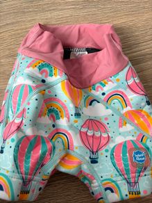 First swim shorts