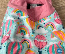 First swim shorts