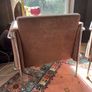 Pair of Le Corbusier Style Armchairs Chrome & Brown Nubuck Upholstery Image 8