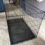 Extra Large (48") Double Door Dog Crate + Fitted Cover Image 6