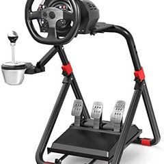 Steering Wheel Stand for Logitech G29/G920/G923, Foldable Racing Wheel Stand, Adjustable Height/Angle, Fit for Thrustmaster T300/T248(STAND ONLY)