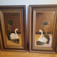 Antique Mirrors - Matching Pair