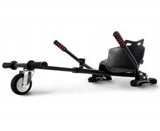 Adjustable Go Kart HoverKart Hoverboard Seat black