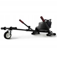 Adjustable Go Kart HoverKart Hoverboard Seat black
