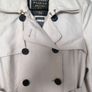 Superdry Premium Trench Coat Cream Size XS EU 36 Image 4