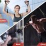 Resistance Bands Set , 17 Pack Exercise Bands Stackable up to 150 LBS, Workout Bands with Door Anchor, Handles & Legs Ankle Straps for Resistance & Endurance Training (FREE POSTAGE) Image 2