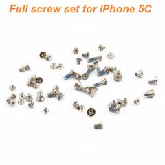 New Replacement Full Screw Screws Set Repair for Apple iPhone 5C SPP- 845