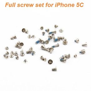 New Replacement Full Screw Screws Set Repair for Apple iPhone 5C SPP- 845