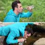 Portable Outdoor Water Filter Survival kit with Bag for Camping ,Hiking & Travelling Image 3
