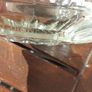 Guinness vintage heavy pressed glass ashtray,,,collectors item, unusual with clear glass ,guinness logo on the 4 sides ,,see pictures for condition, sold as seen , Image 9