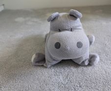2 in 1 Hippo Plush Pillow OBAIBI