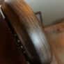 Vintage 70s Vermont Woodbury Shelburne Wood Trivet Lazy Susan Image 9