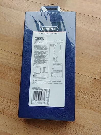 New set of draper screw drivers