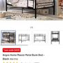 Metal Frame Bunk Bed Image 2