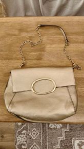 Parfois Crossbody Bag - Gold Coloured
