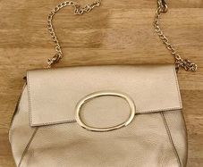 Parfois Crossbody Bag - Gold Coloured