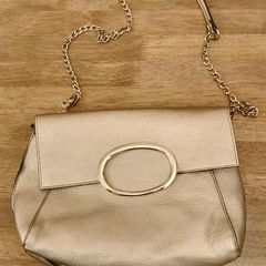 Parfois Crossbody Bag - Gold Coloured