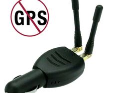 2 Antenna Anti Tracker Car Charger Style GPS L1 L2 12-24V Car GPS Signal Interference Blocker Jammer