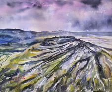 the  burren watercolour