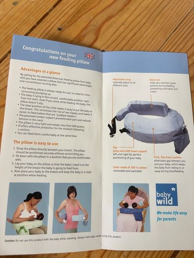 My Breast Friend Original Feeding Pillow