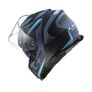 LS2 FF800 Storm II, Size L, Full Face Helmet Racer Matte Blue Image 2