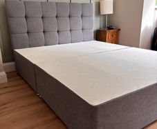 king size base and headboard