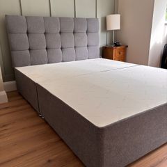 king size base and headboard
