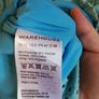Warehouse blue lace Dress UK 12 Image 2