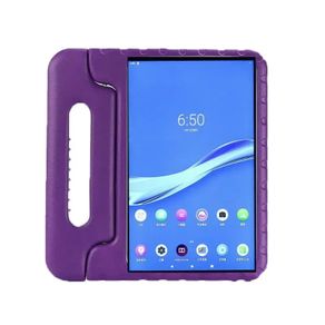 For Lenovo Tab M10 Plus 3rd Gen Kids Case Shockproof Cover With Stand - Purple