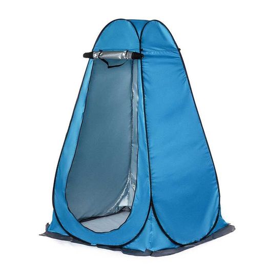 Portable Privacy Shower Toilet Outdoor Camping Tent Shed UV Swim Dressing Latrine Toilet Bird Watching Changing Tent with Bag