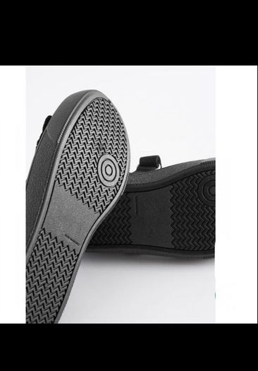 Next Butterfly Embroidered Black Plimsolls Shoes, Junior Size UK 13, EUR 32