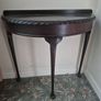 dark mahogany hall table Image 2