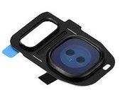Back Camera Lens Frame Holder for Samsung Galaxy S7 Black- #120935