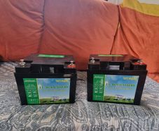 2x 12v 40ah Agm battery , Leisure battery , Golf cart