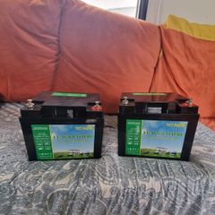 2x 12v 40ah Agm battery , Leisure battery , Golf cart