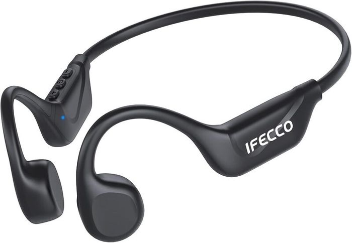 Bone Conduction Headphones Bluetooth 5.4 - IPX5 Waterproof Bone Conduction Earbuds with Mic,Open Ear Wireless Sport Headphones for Cycling Running Hiking