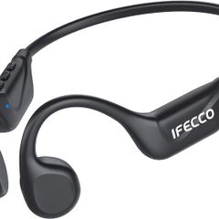 Bone Conduction Headphones Bluetooth 5.4 - IPX5 Waterproof Bone Conduction Earbuds with Mic,Open Ear Wireless Sport Headphones for Cycling Running Hiking