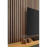 Acoustic Slat Wall Panel Walnut 240x60cm Image 4