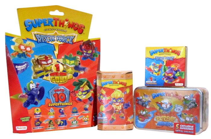 SuperThings Lot Exclusive Figures SuperSpecials Exclusive Tin All Item's Are Brand New Sealed