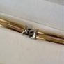 14k Solid Gold TwoTone Bracelet Image 5