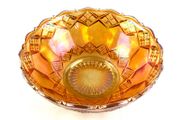Carnival glass bowl