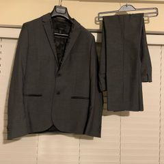 Grey Slim Fit Suit (Size EUR 48 / waist 32)