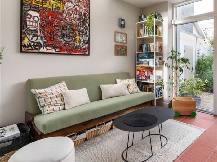 mid century sofa daybed
