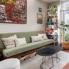 mid century sofa daybed
