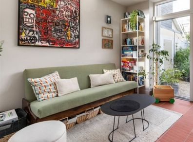 mid century sofa daybed