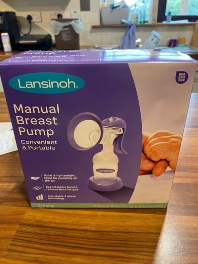 Lansinoh manual breast pump