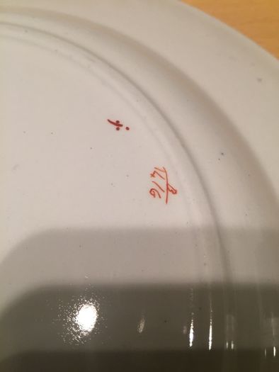 Rare Antique Ashworth Plate