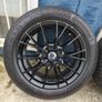 16" 5x112 Black Alloys + Good Tyres Image 8
