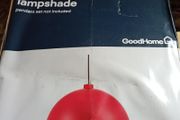 Red Metal Lampshade