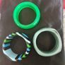 3 stylish plastic bangles Image 2